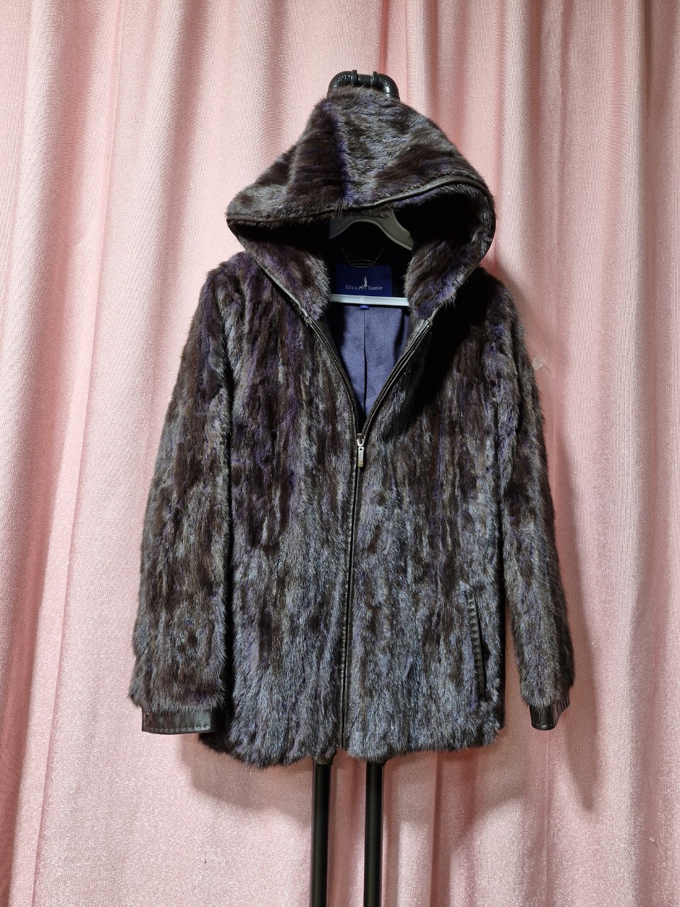 올리비아하슬러 밍크 코트