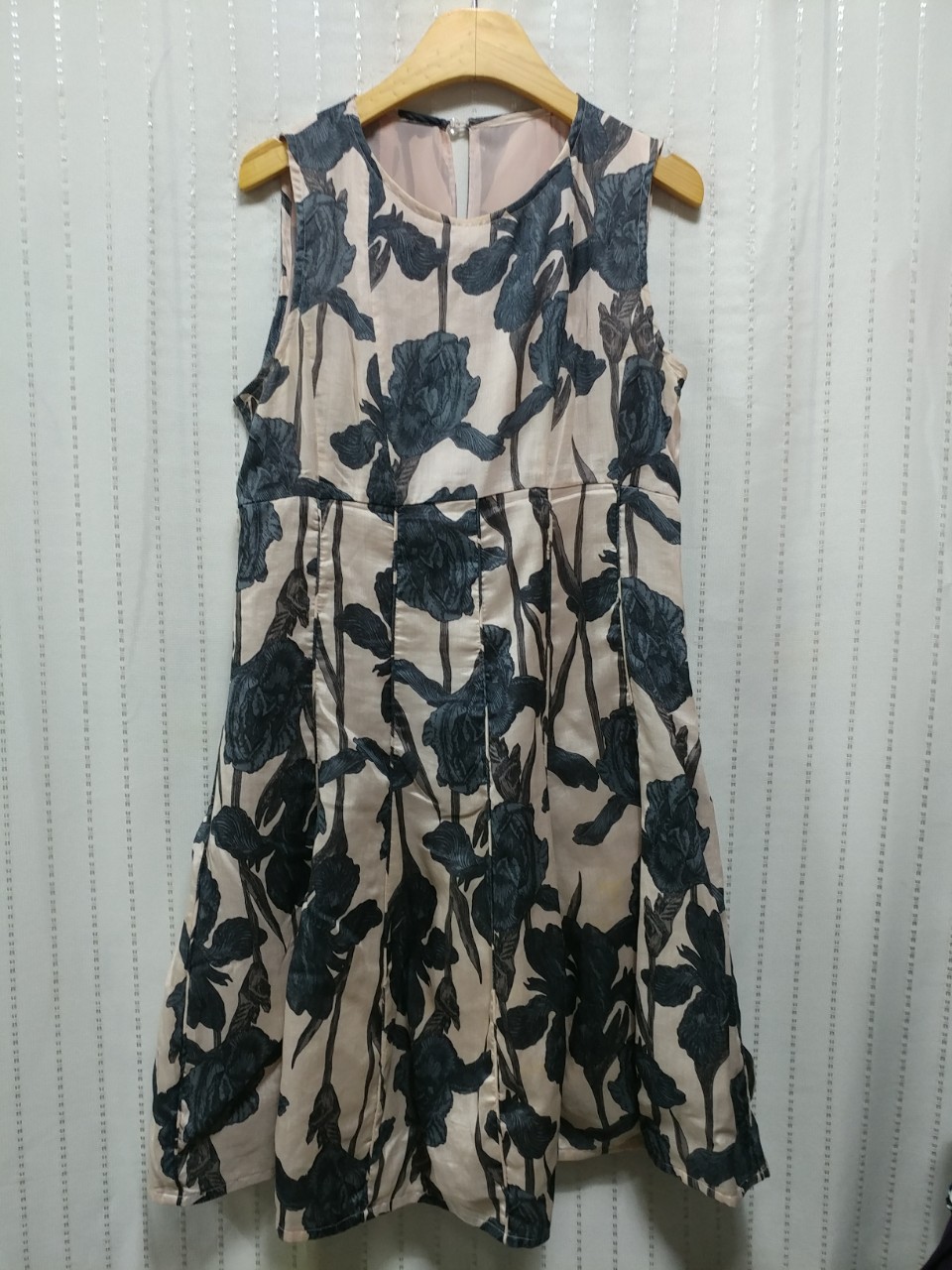 린넨 민소매 원피스