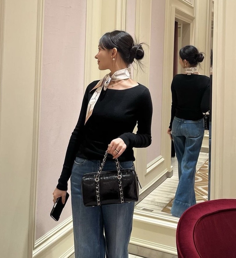 카디널레드 텐버백+리본백참 새상품