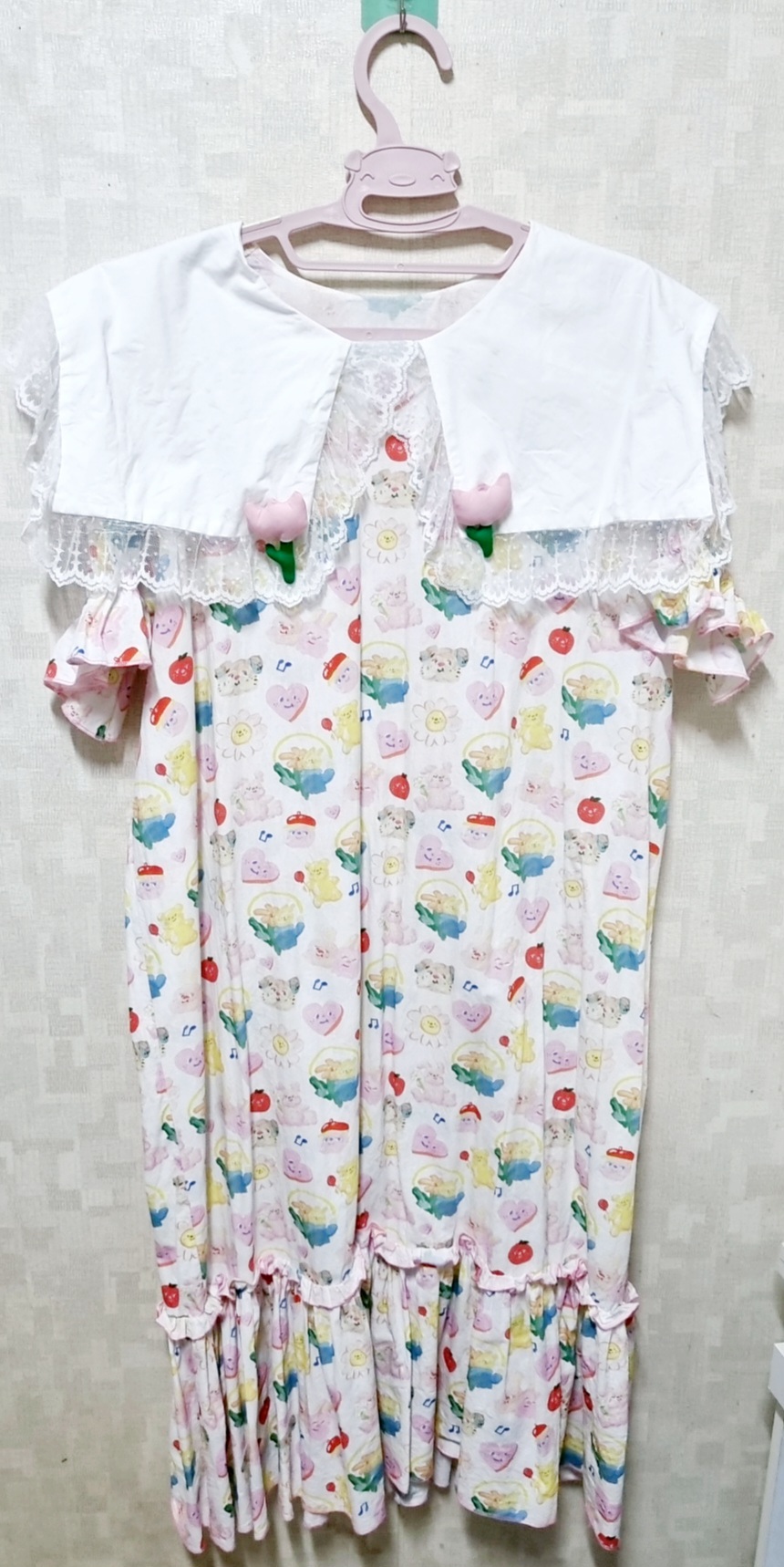 (거의 새것) 디자인이 러블리한 여름신상&여름ops&핸드메이드&귀여움^^