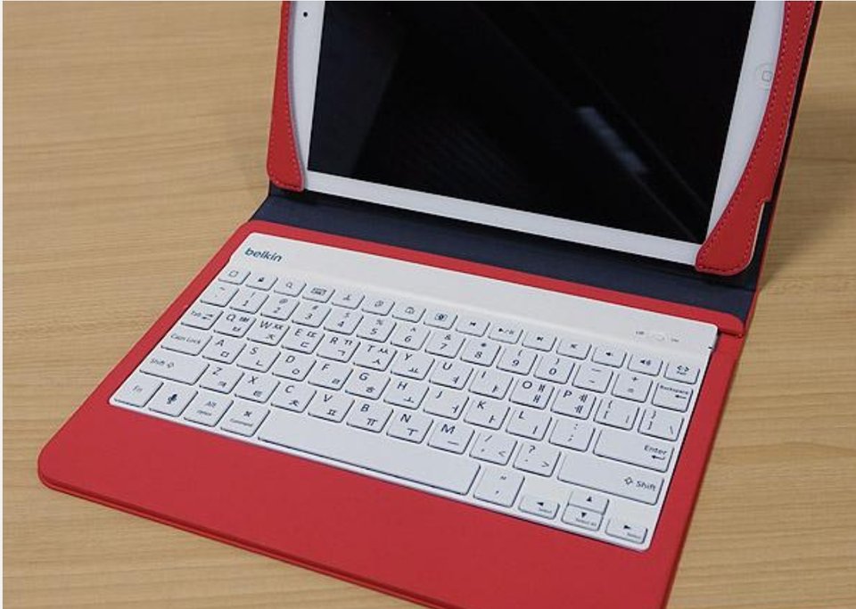 벨킨 iPad Air 아이패드 에어 슬림 키보드 케이스