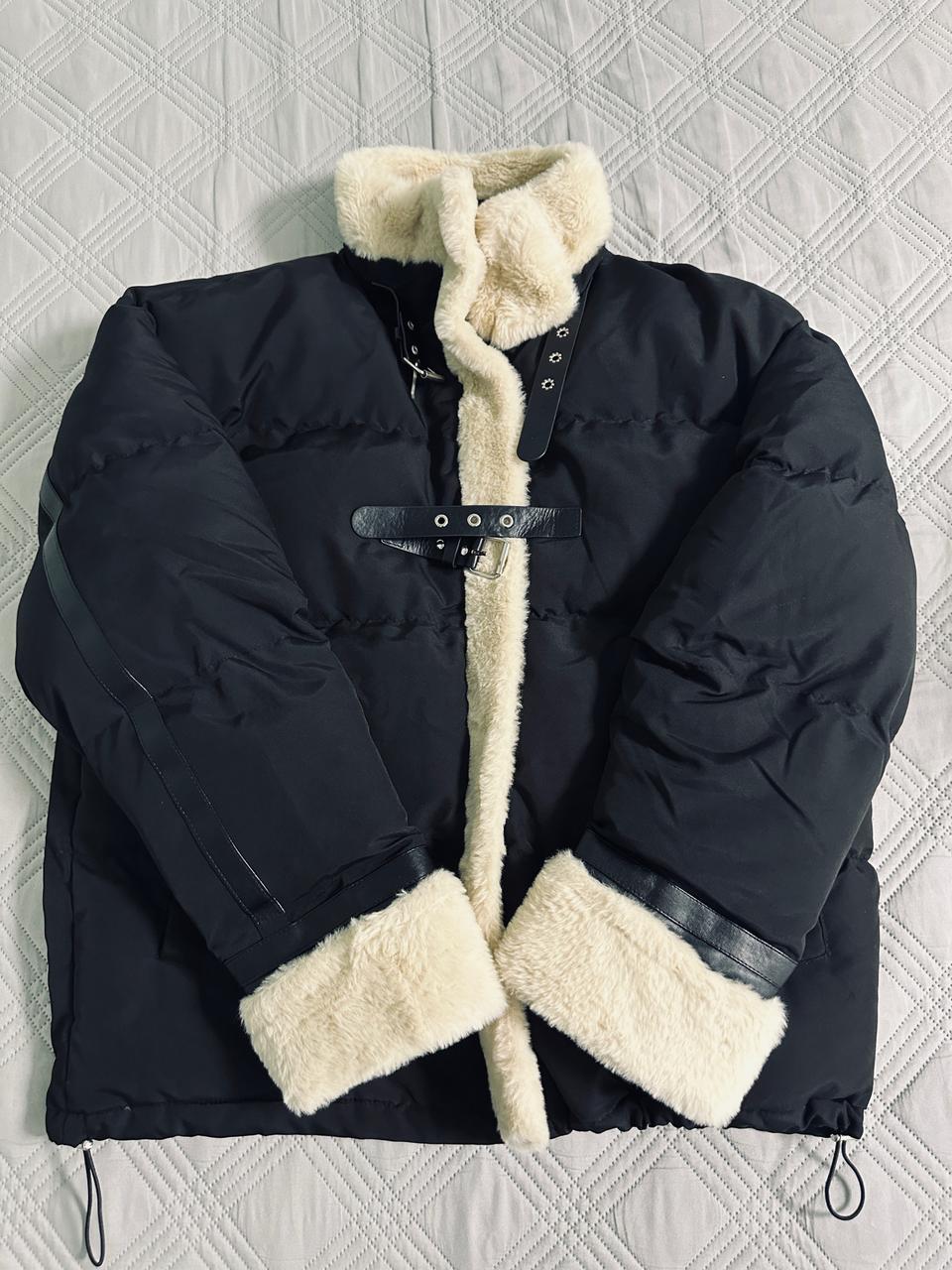 남자 무스탕 패딩 점퍼