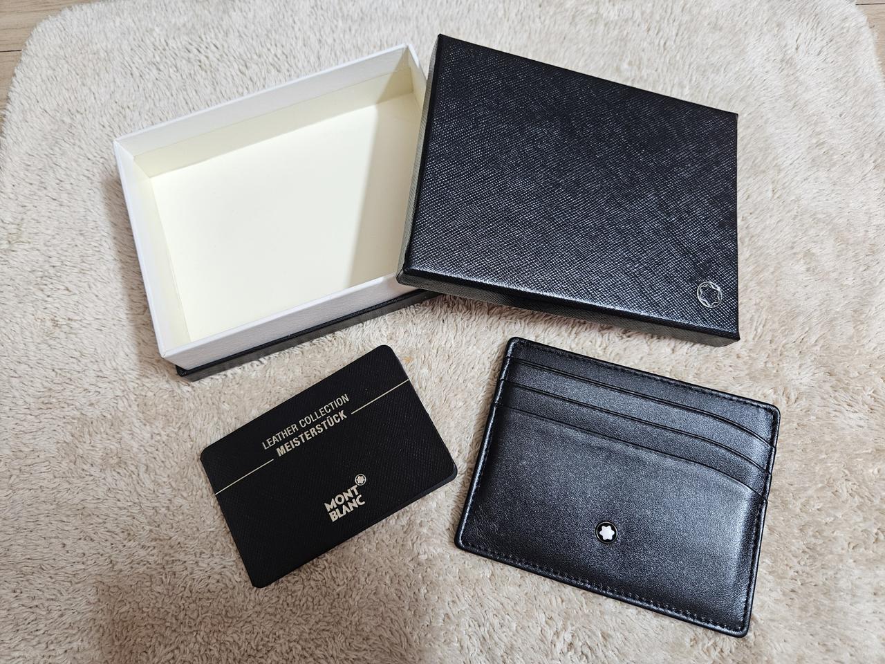 몽블랑 카드지갑 명함지갑.무료배송.