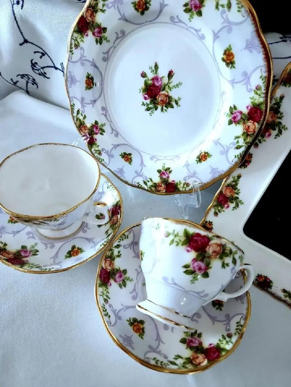 로얄알버트 로즈까메오 박스품일괄