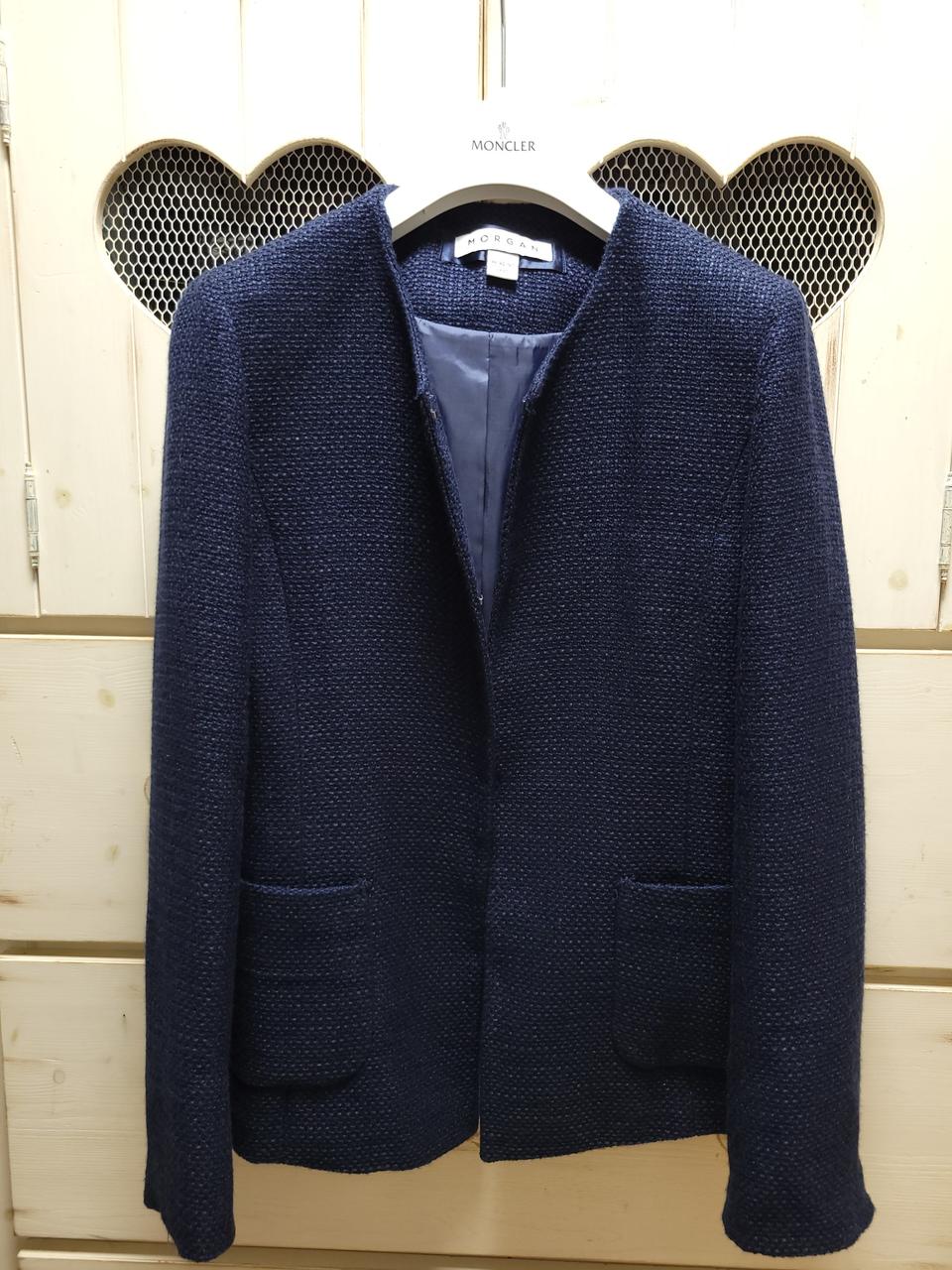 진네이비 트위드재킷 거의 새 상품-날씬66싸즈(택배비 포함)