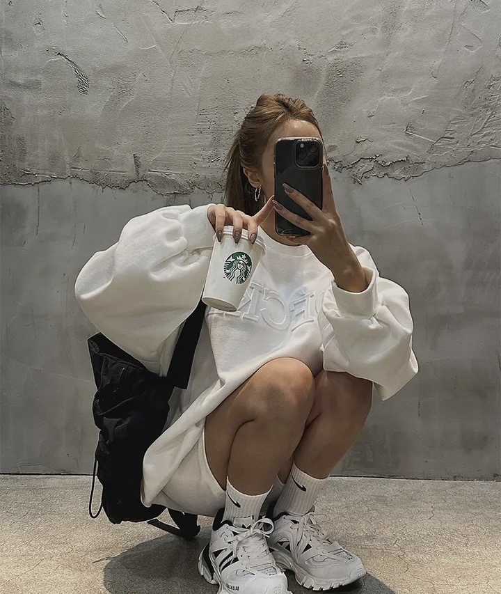 라걸 맨투맨 세트