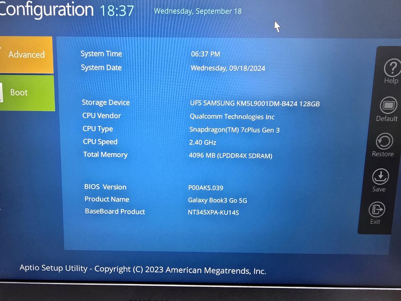 갤북3고 5G NT345XPA 2