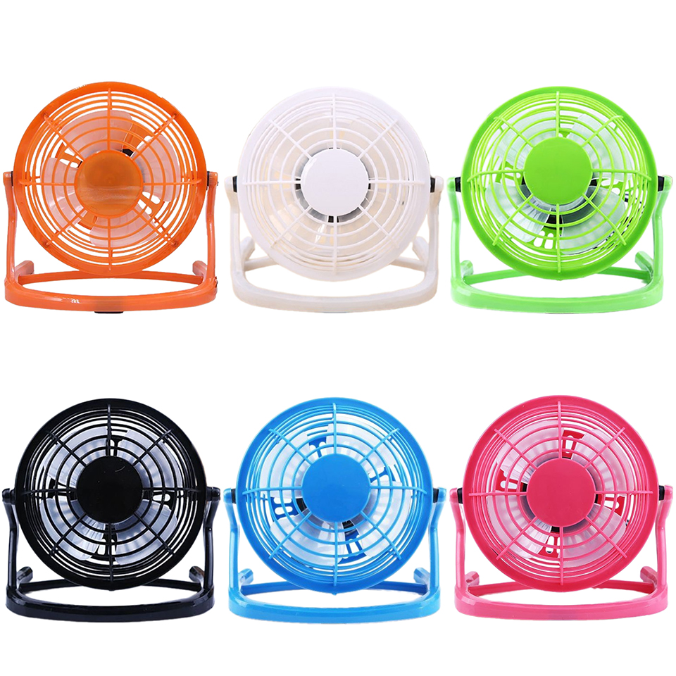 새 랜덤 발송 차량용 USB 선풍기 휴대용 저소음 미니 전원 소음 작동 