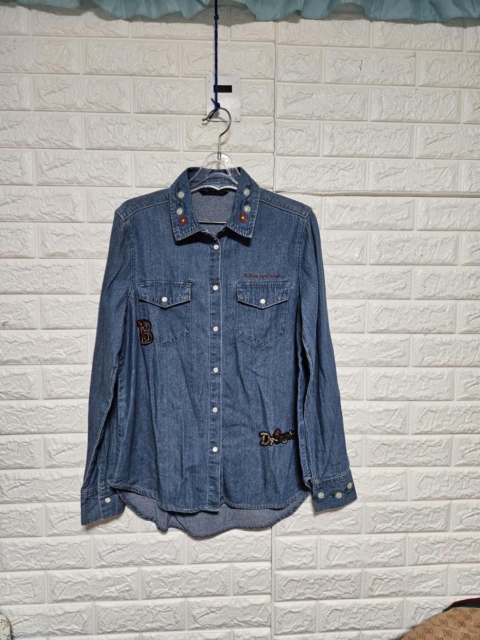 iambangee jeans정품 자수청남방free