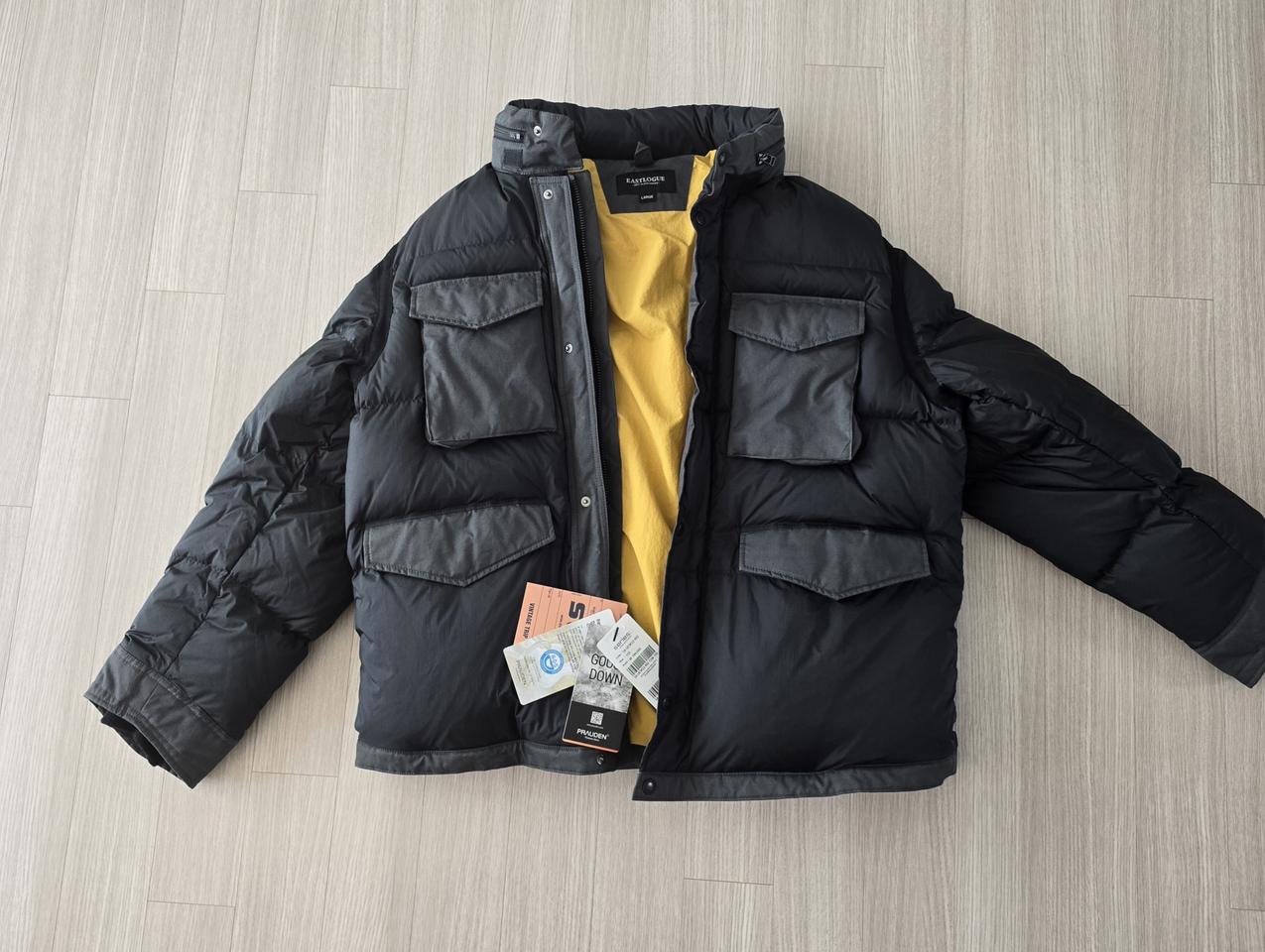 (새제품) 시리즈 × 이스트로그 다운자켓 105