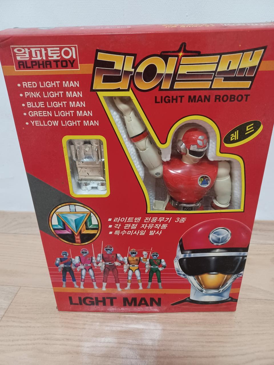 1986년 옛날고전 (라이트맨)피규어장난감30년 넘었습니다