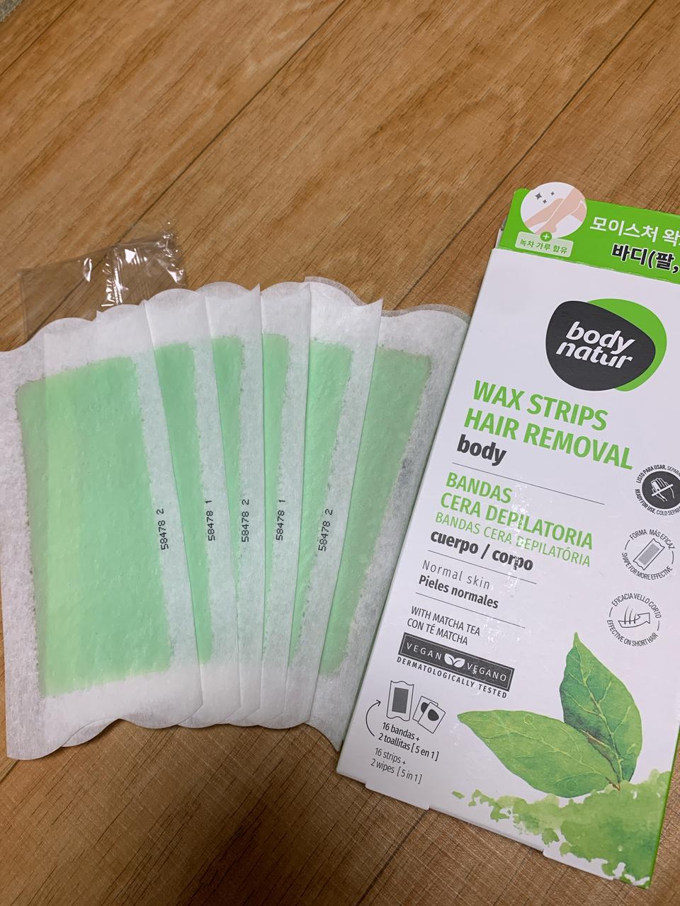 올리브영 바디네이처 왁스스트립 바디 마차티