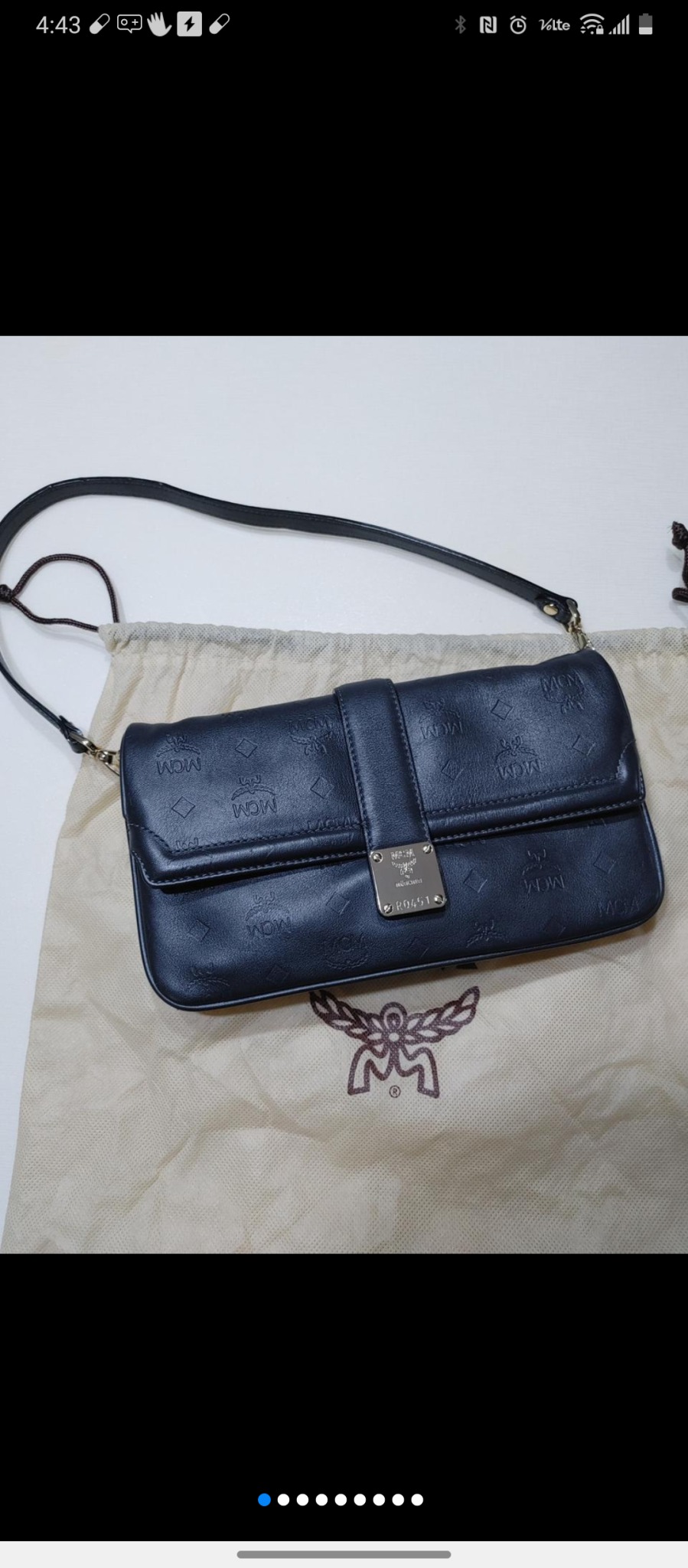 MCM 정품가방ㅡ클리치백