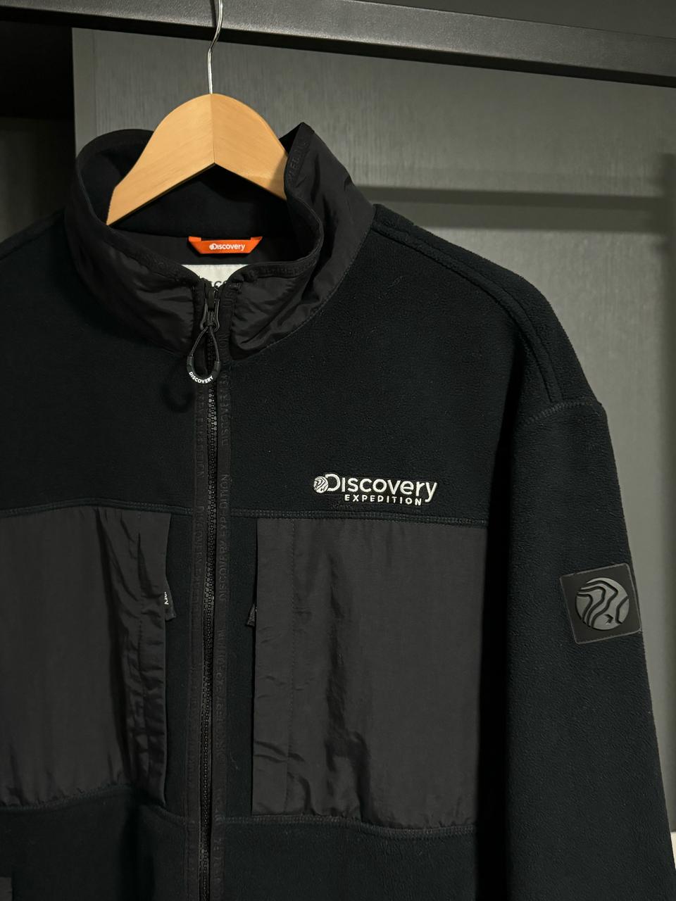 디스커버리 신형 기모 후리스 자켓 100