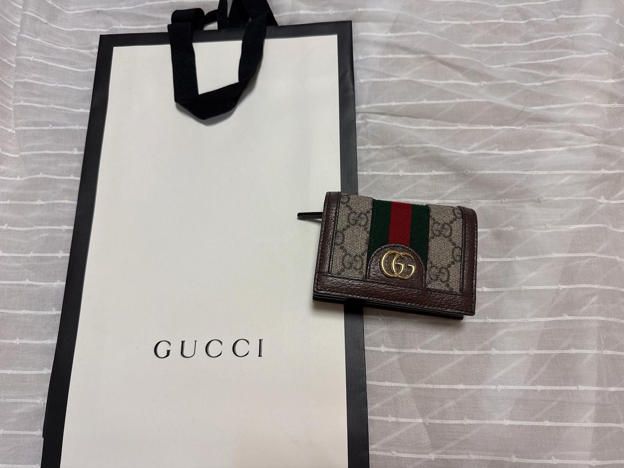 구찌 오피디아 여성 반지갑