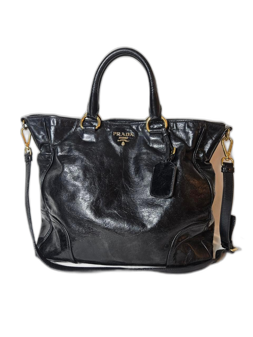 정품 프라다 비텔로샤인 크로스백