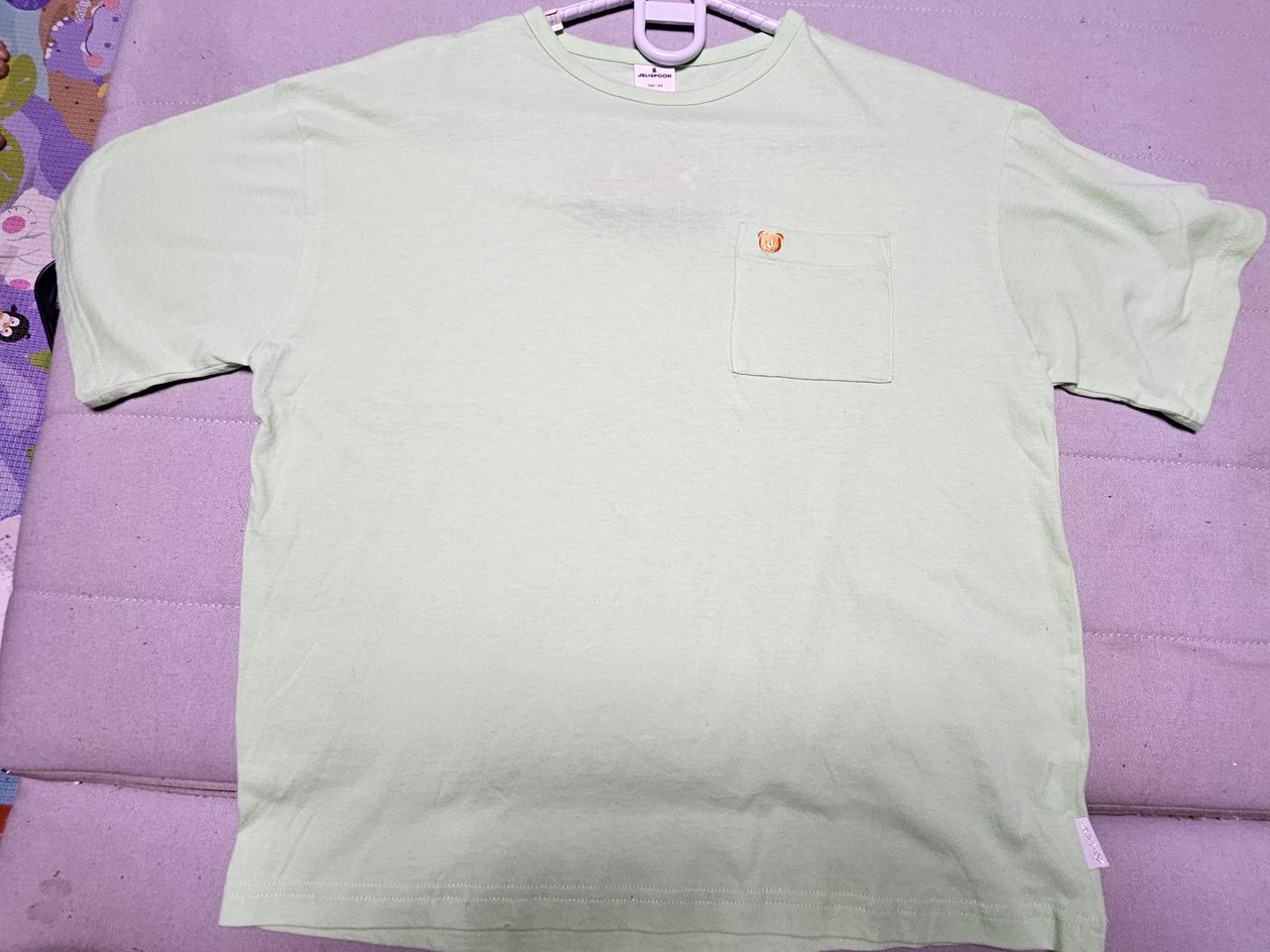 어린이 이쁜 라운드 포켓티(새상품)