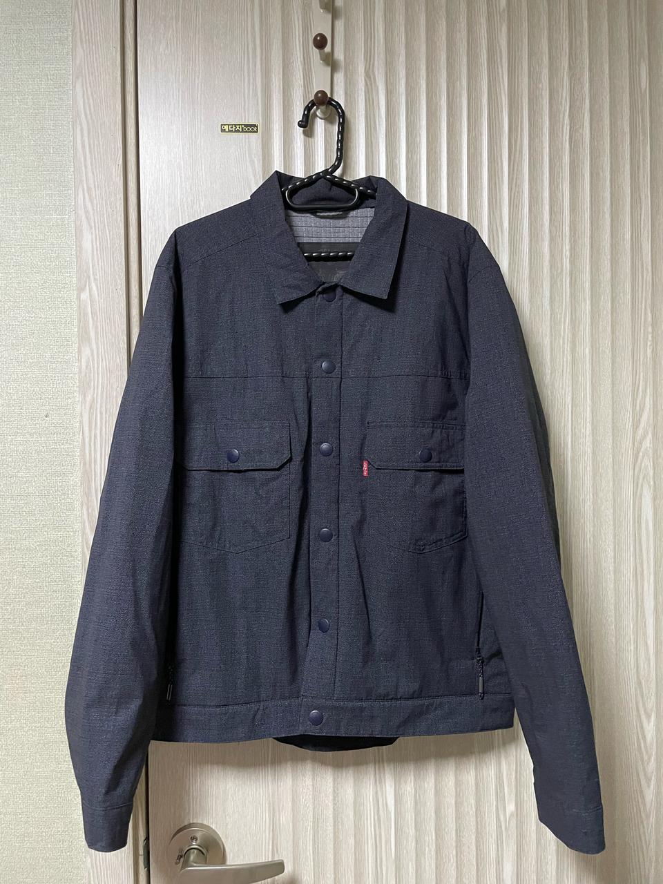 리바이스 패디드 셔츠 자켓 M