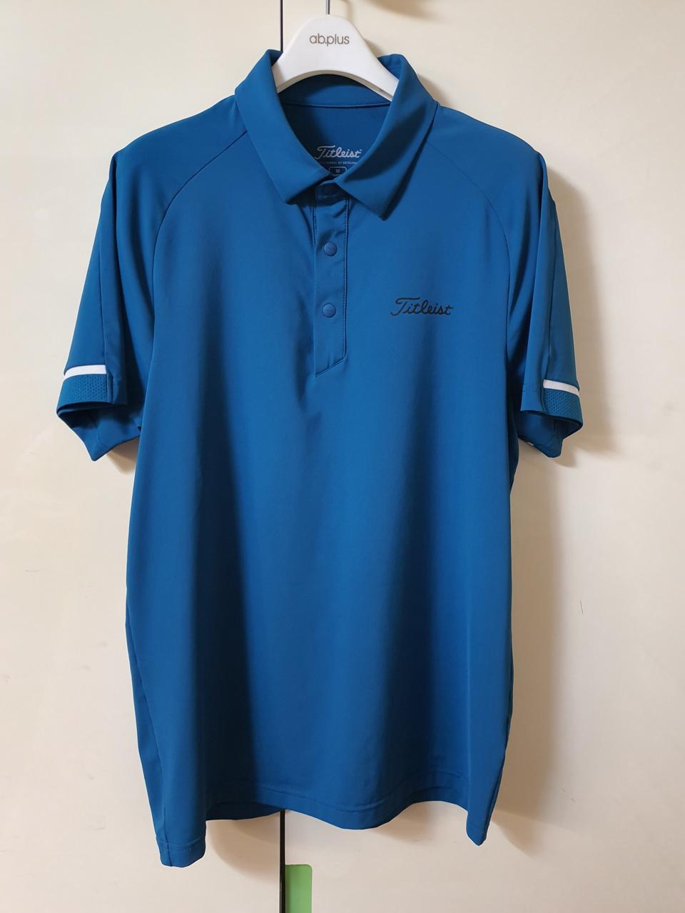 ■타이틀리스트(남성 M 95호 사이즈 반팔 골프티)국내정품(한번 입었습니