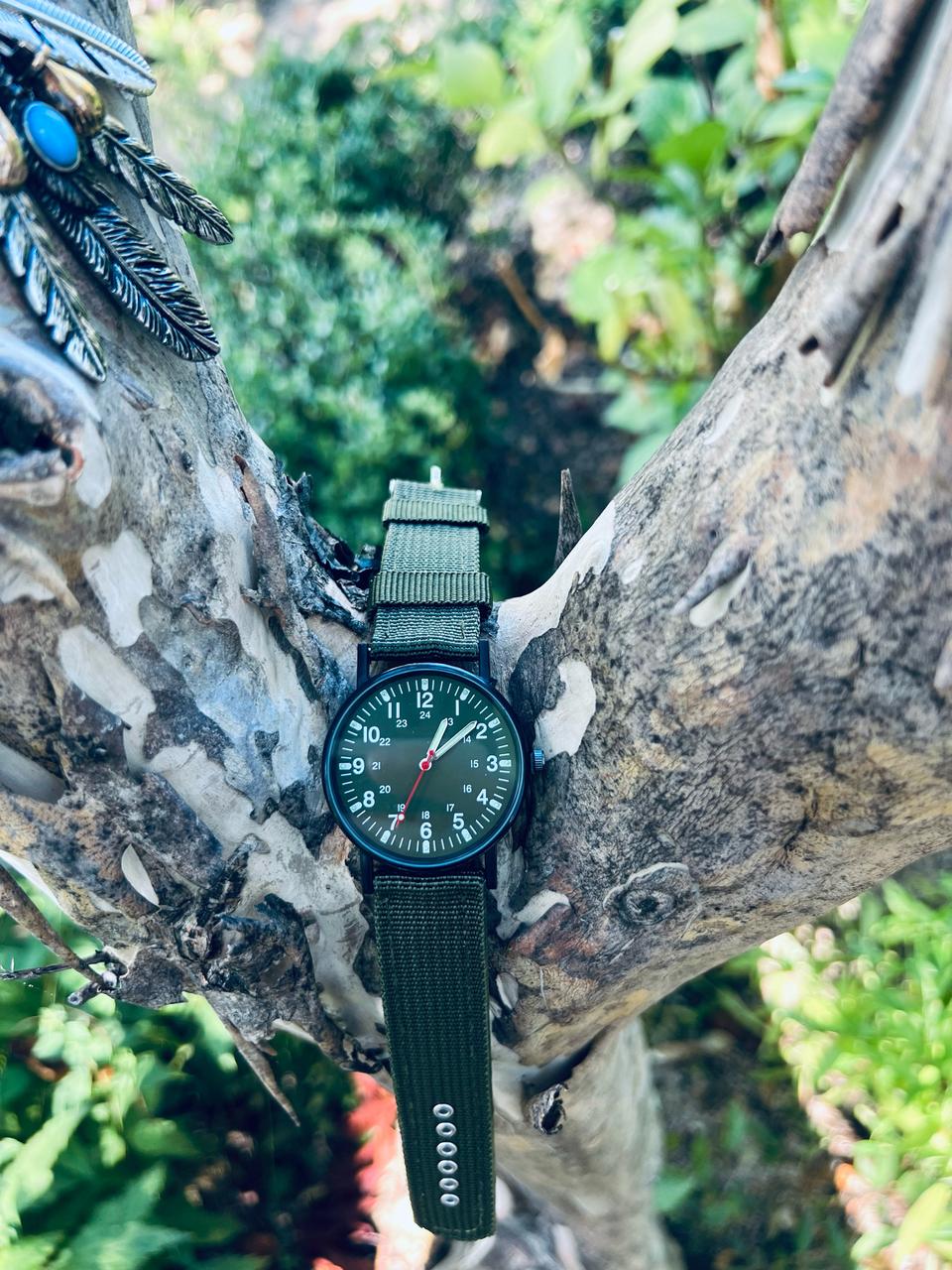 남성 밀리터리 스포츠 손목시계