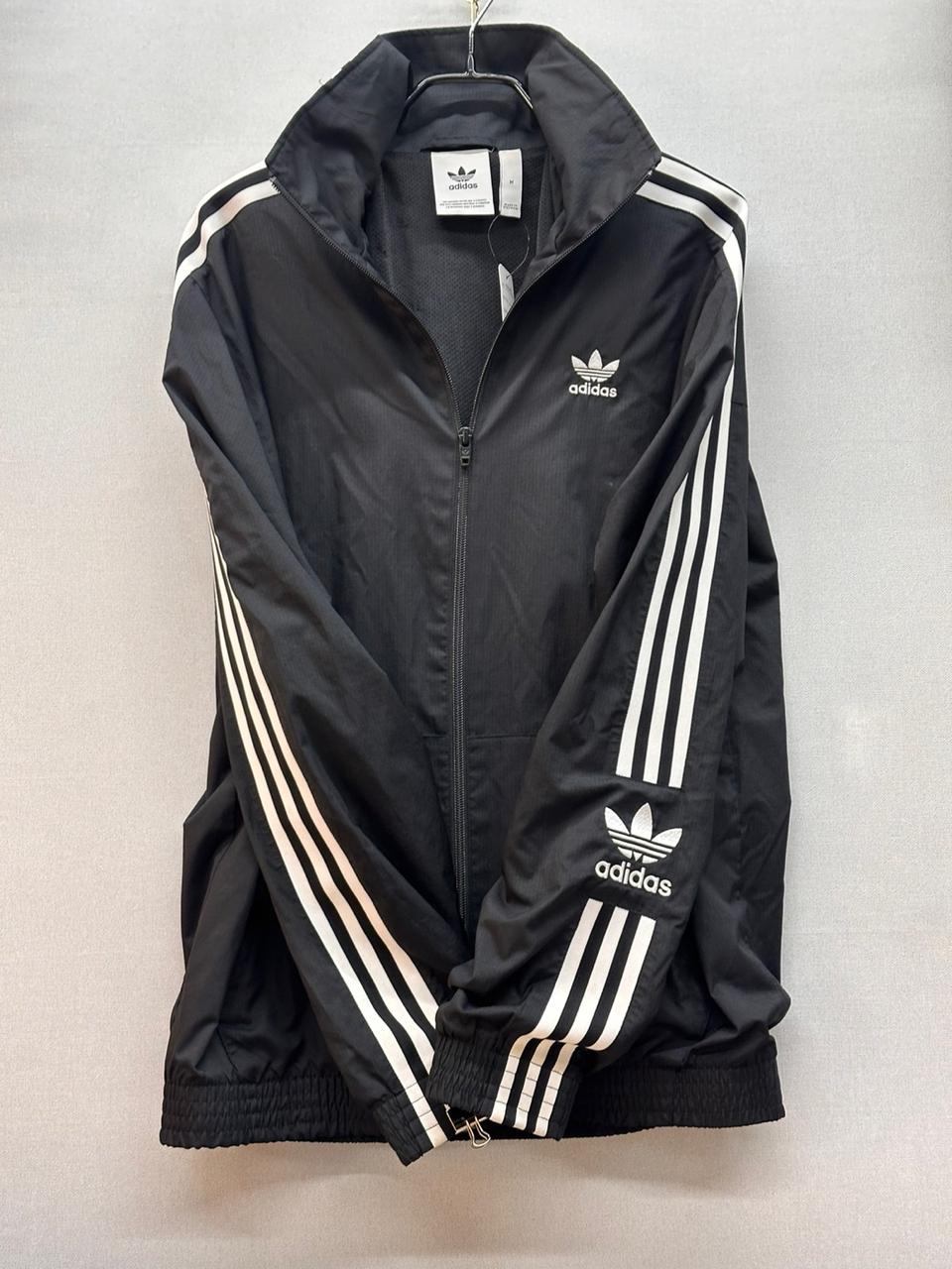 아디다스 검정 바람막이 M