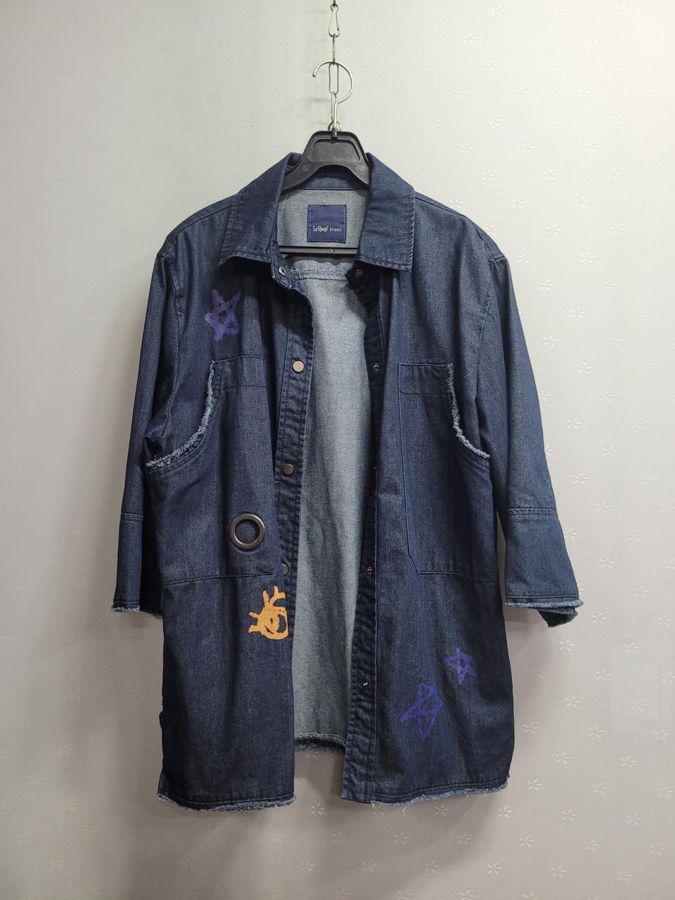 55~77)르샵 청자켓