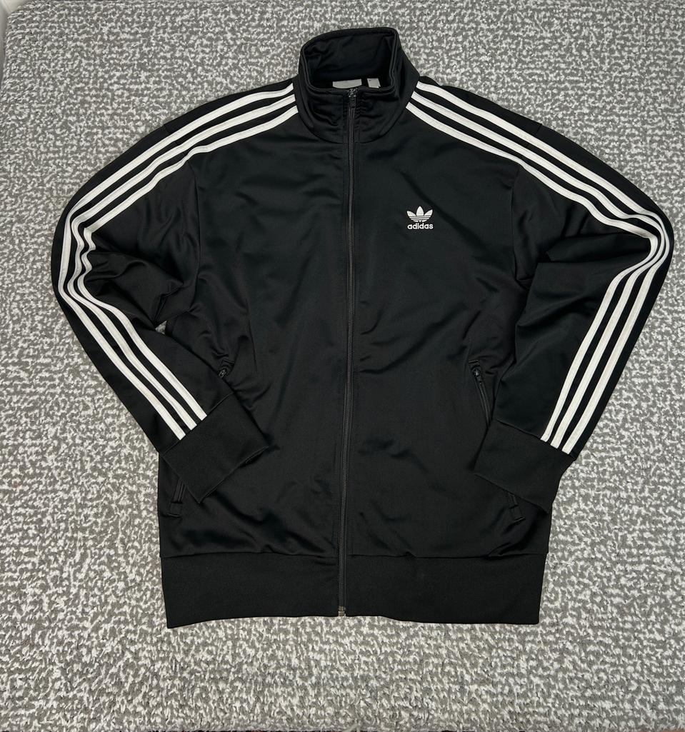 아디다스 파이어버드 져지 집업 트랙탑 블랙 XL 105사이즈