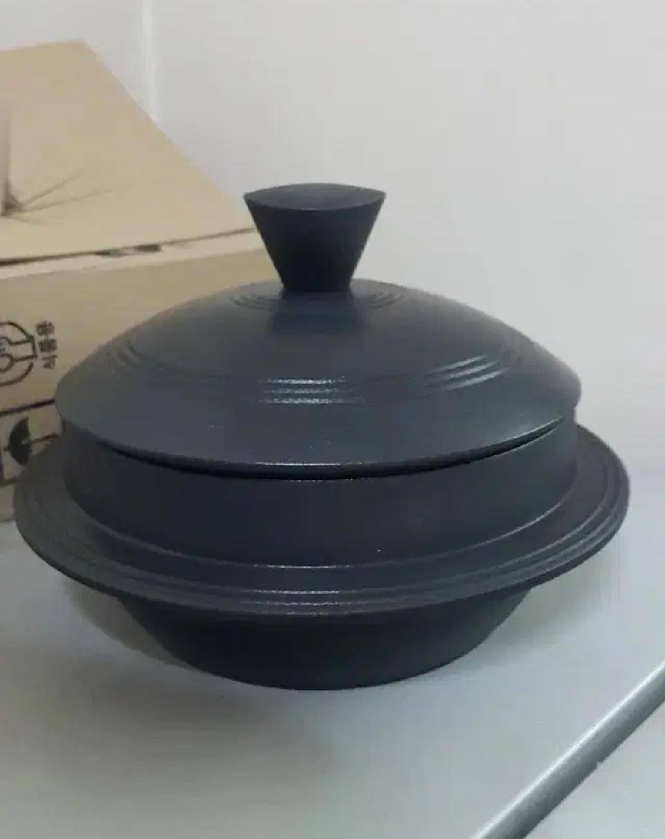 새상품-  로얄민트 IH 인덕션 궁중가마솥 18cm
