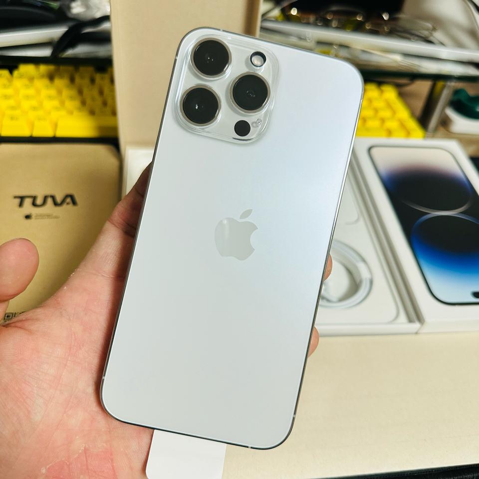 자급제 리퍼 미사용 아이폰14프로맥스 256기가 실버 풀박스