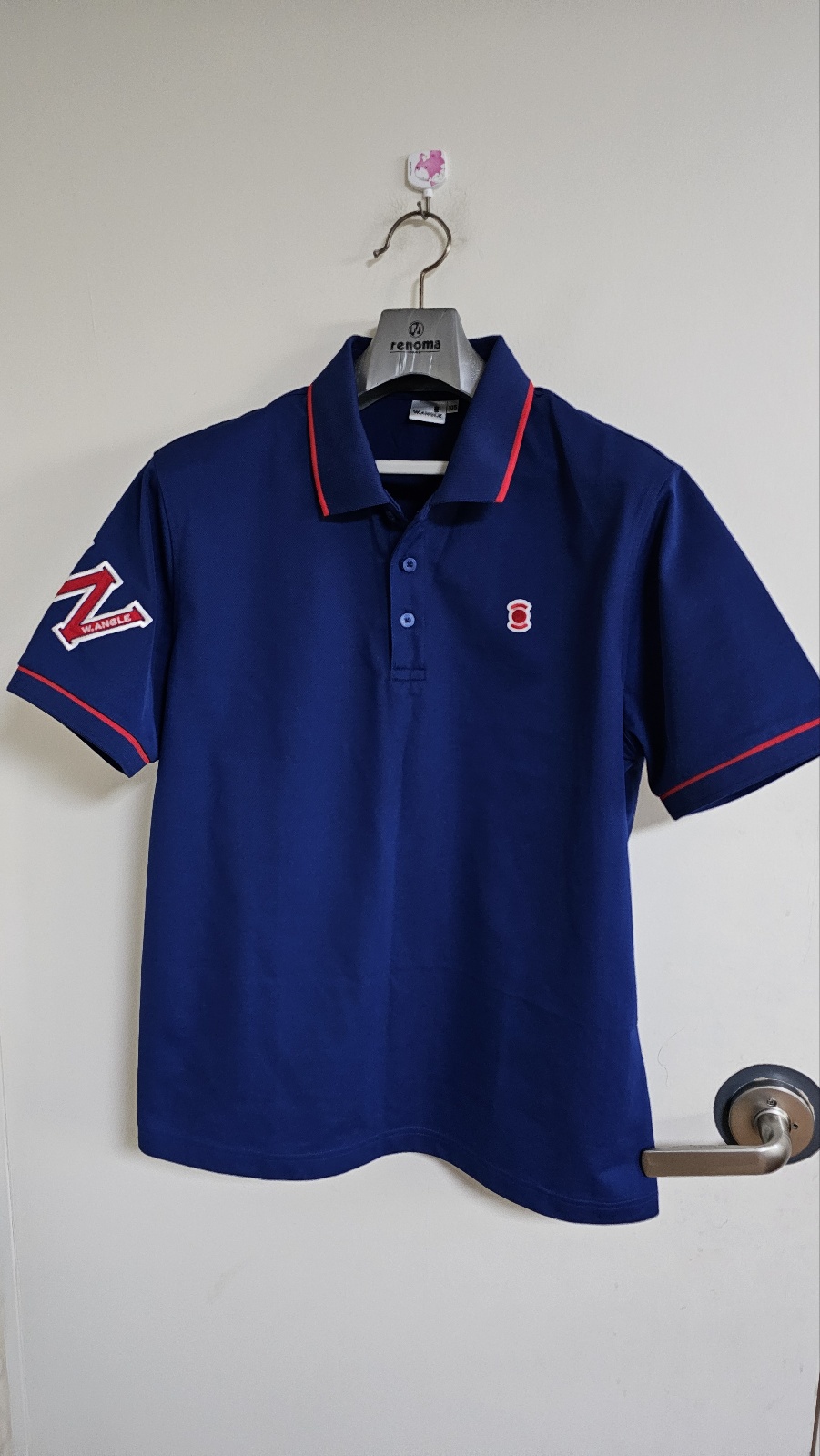 와이드앵글 골프 남성 골프 반팔 k194