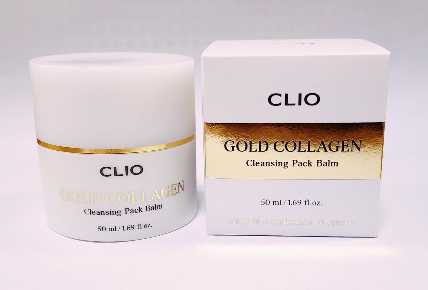 새상품/클리오 NEW 골드 콜라겐 클렌징 팩밤 50ml