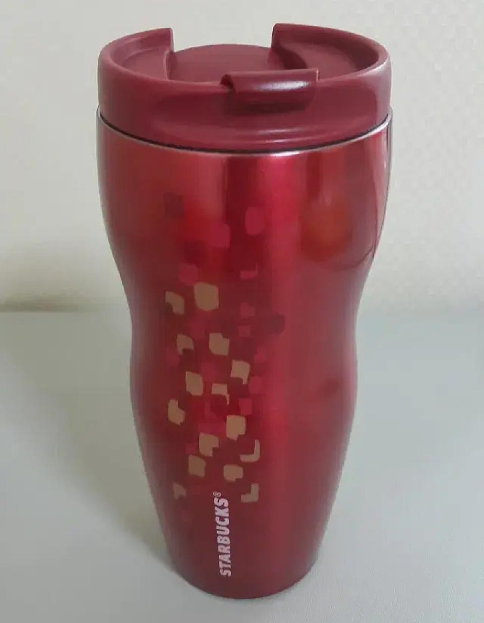 새상품 -스타벅스 홀리데이 루시 레드 텀블러 473ml