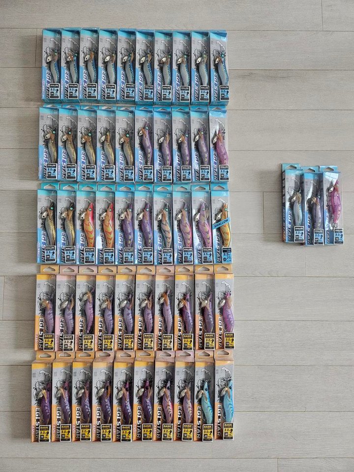 무늬오징어 에기 판매합니다(3호,3.5호)