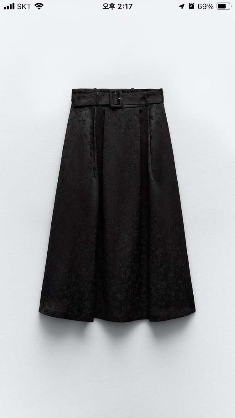 자라 자카드스커트(새상품)
