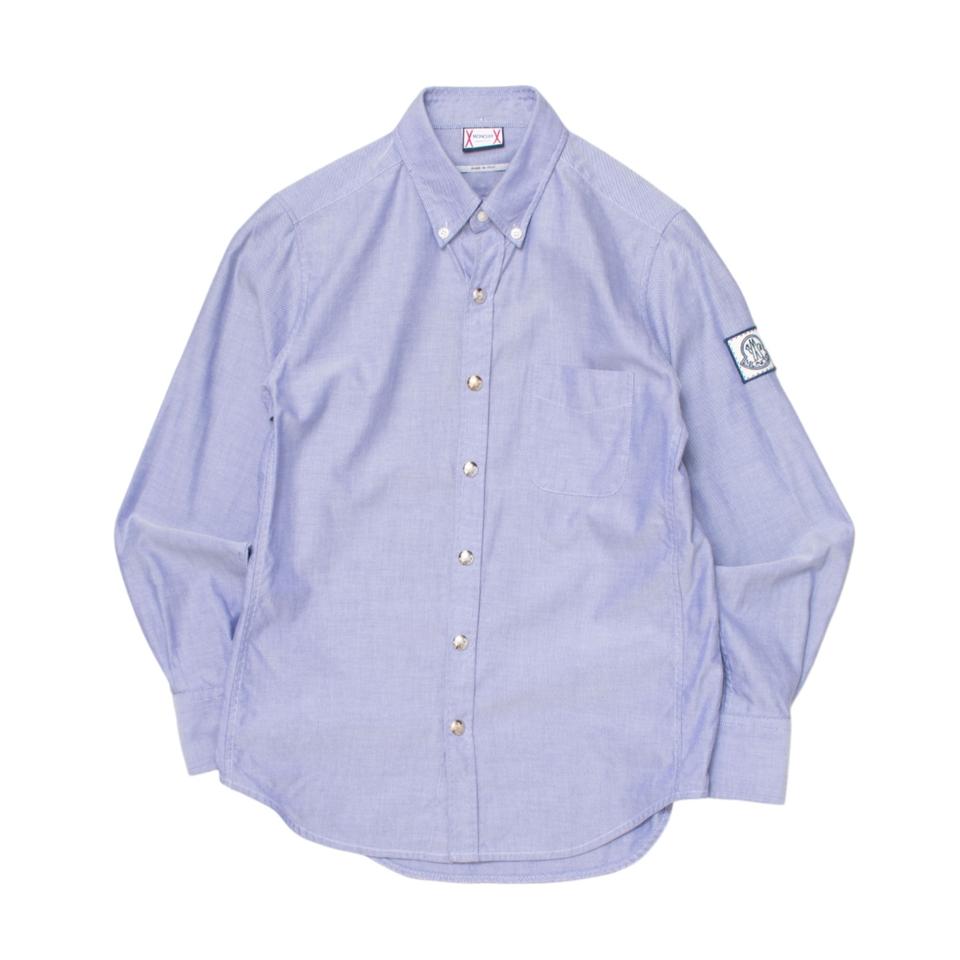 몽클레어 몽클레르 백화점판 정품 감마 블루 옥스퍼드 셔츠 남방