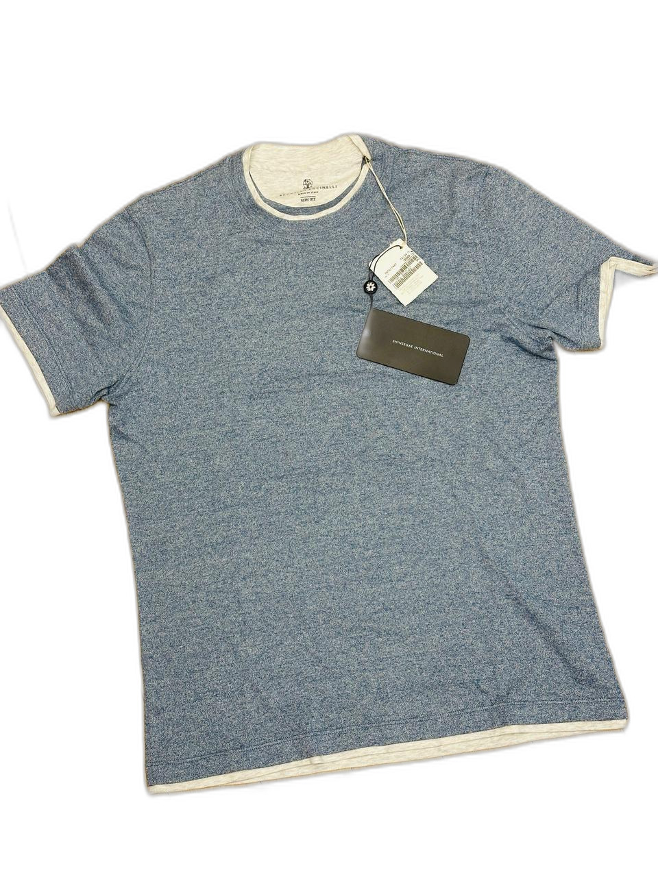 (새상품/정품/명품) 브루넬로쿠치넬리 반팔 슬림핏