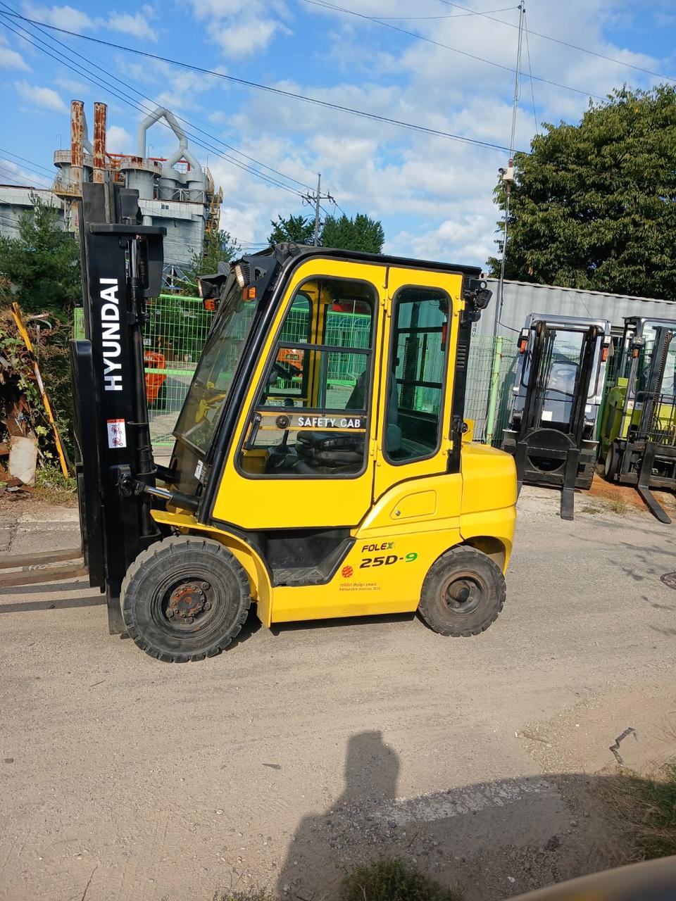 현대디젤지게차2.5톤