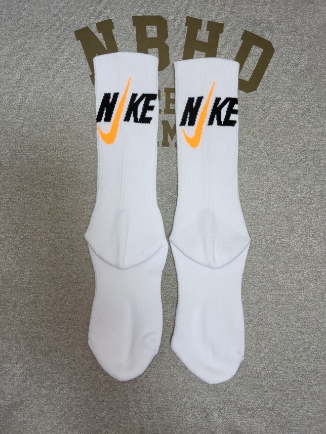 나이키 장목이중바닥 크루삭스 양말