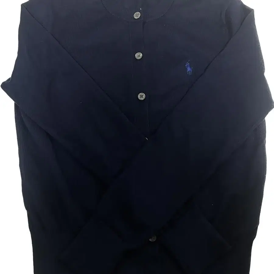 폴로 피마코튼 가디건 / 코튼 블렌드 가디건 네이비 XS