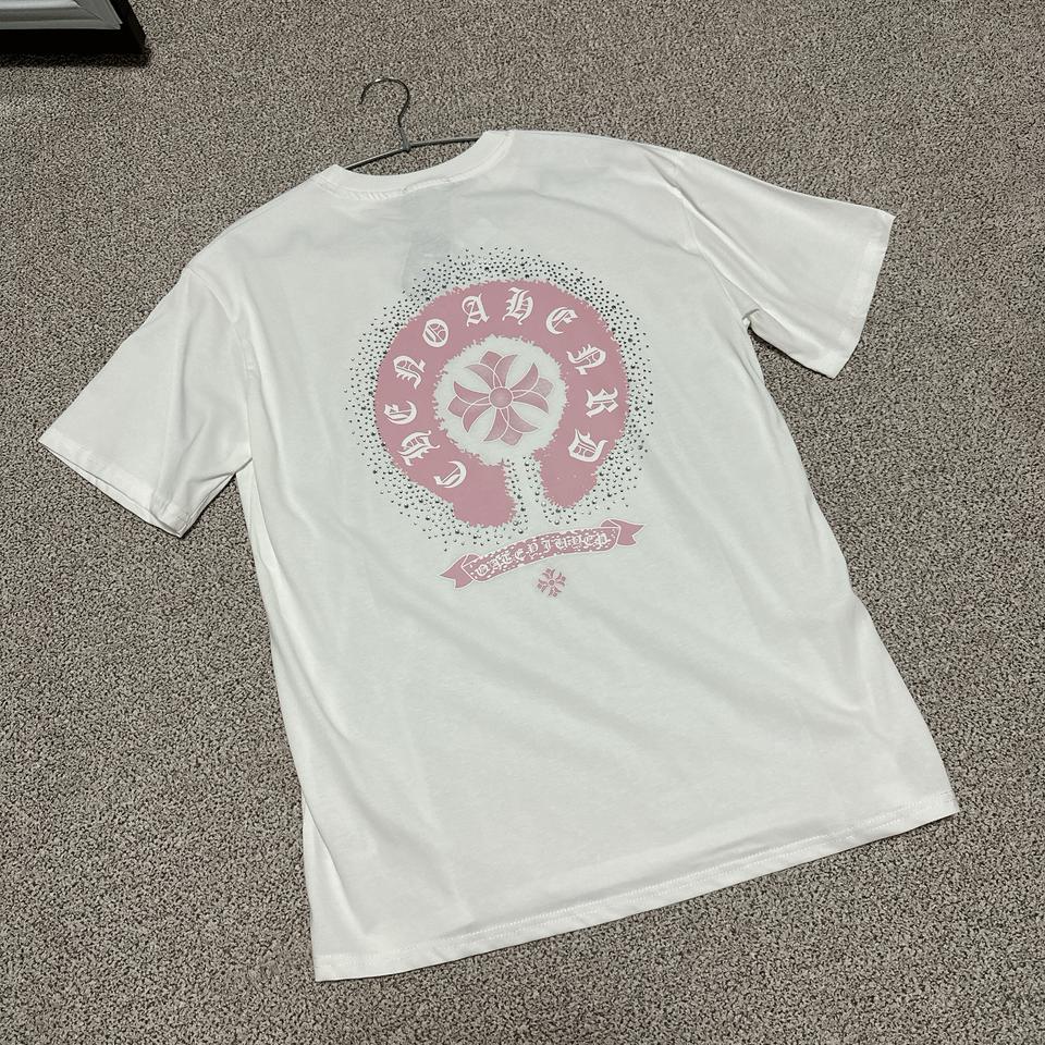 크롬 비즈 티셔츠