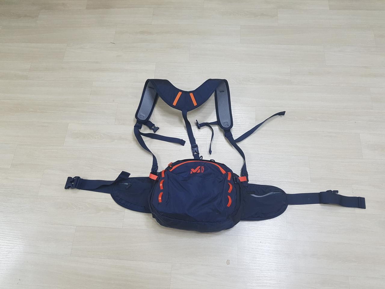 새거수준 밀레 정품 남성가방 백팩 배낭 자전거가방