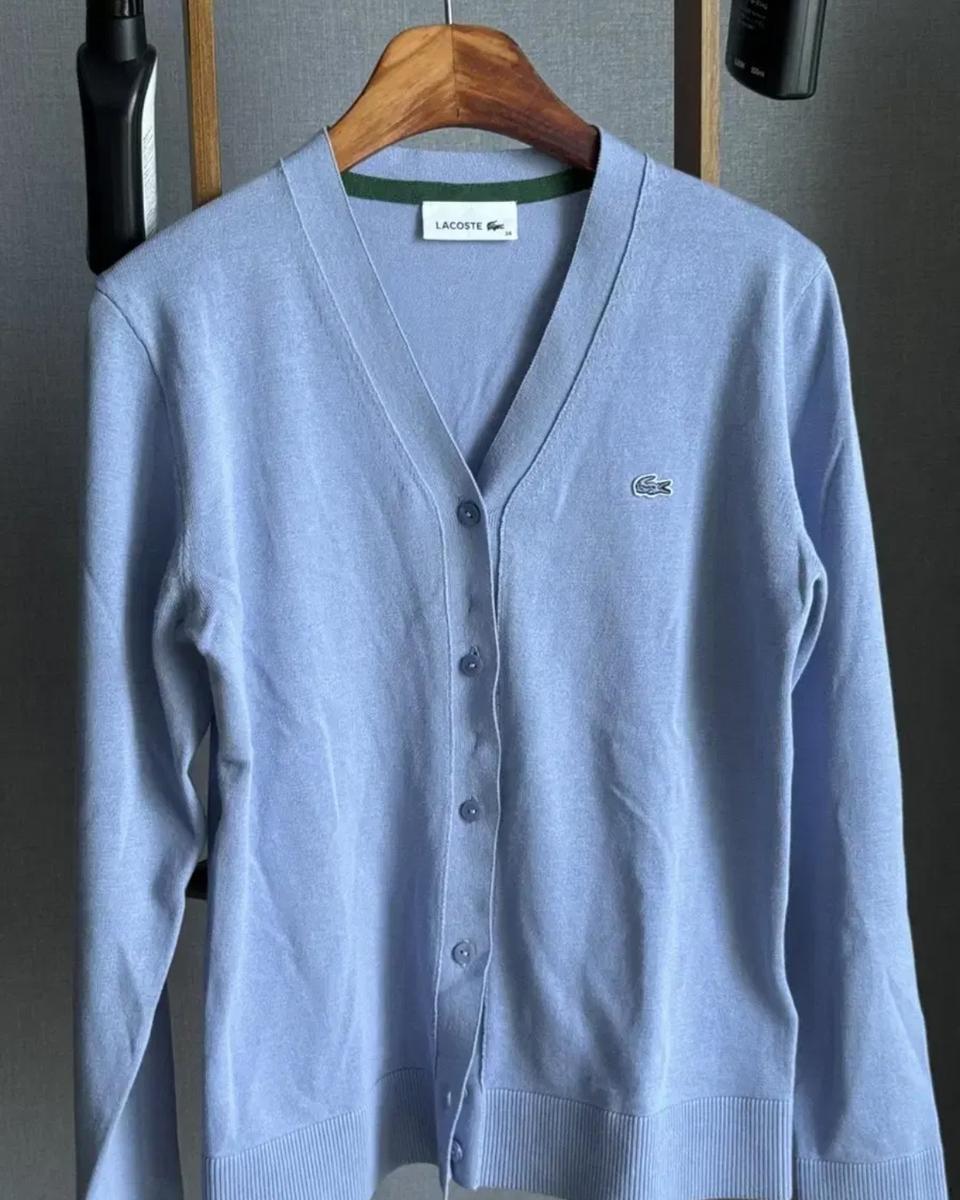 라코스테 여성용 가디건