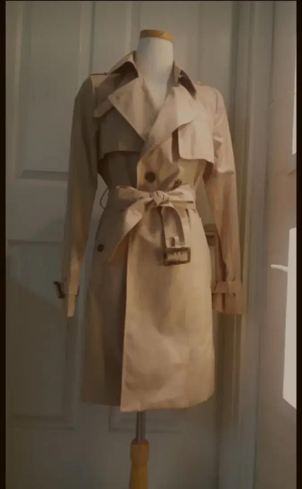 ■새상품■MUST BE 트렌치코트55/베이지