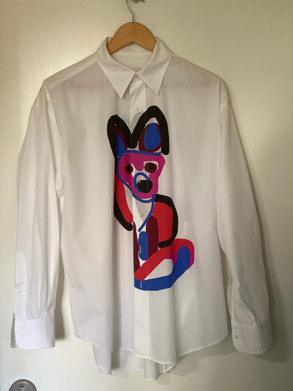 메종키츠네 ACIDE 셔츠 S 애시드 Maison Kitsune