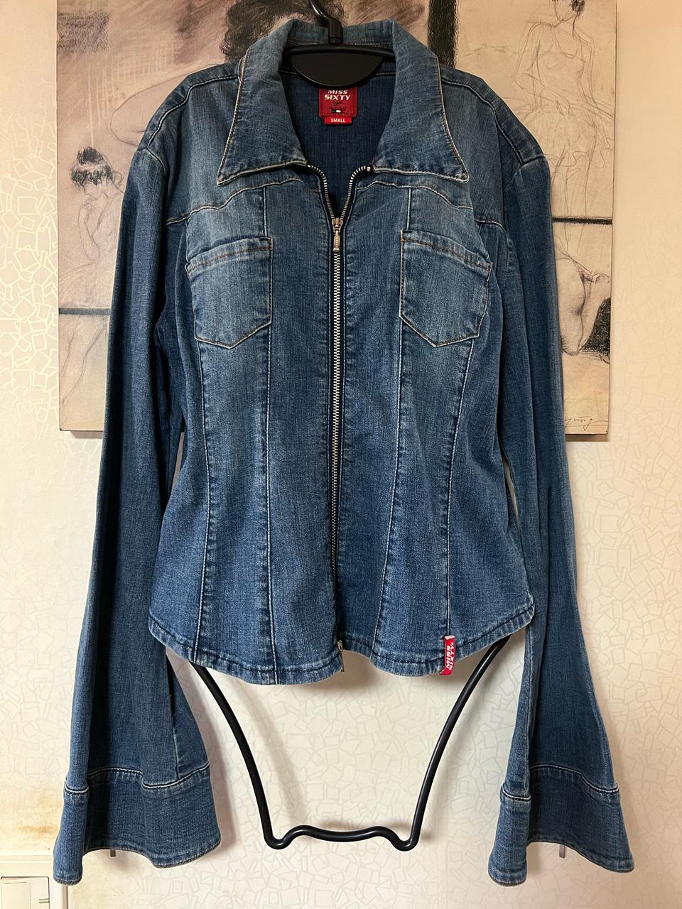 미스식스티 크롭 데님 자켓 사이즈90(55)
