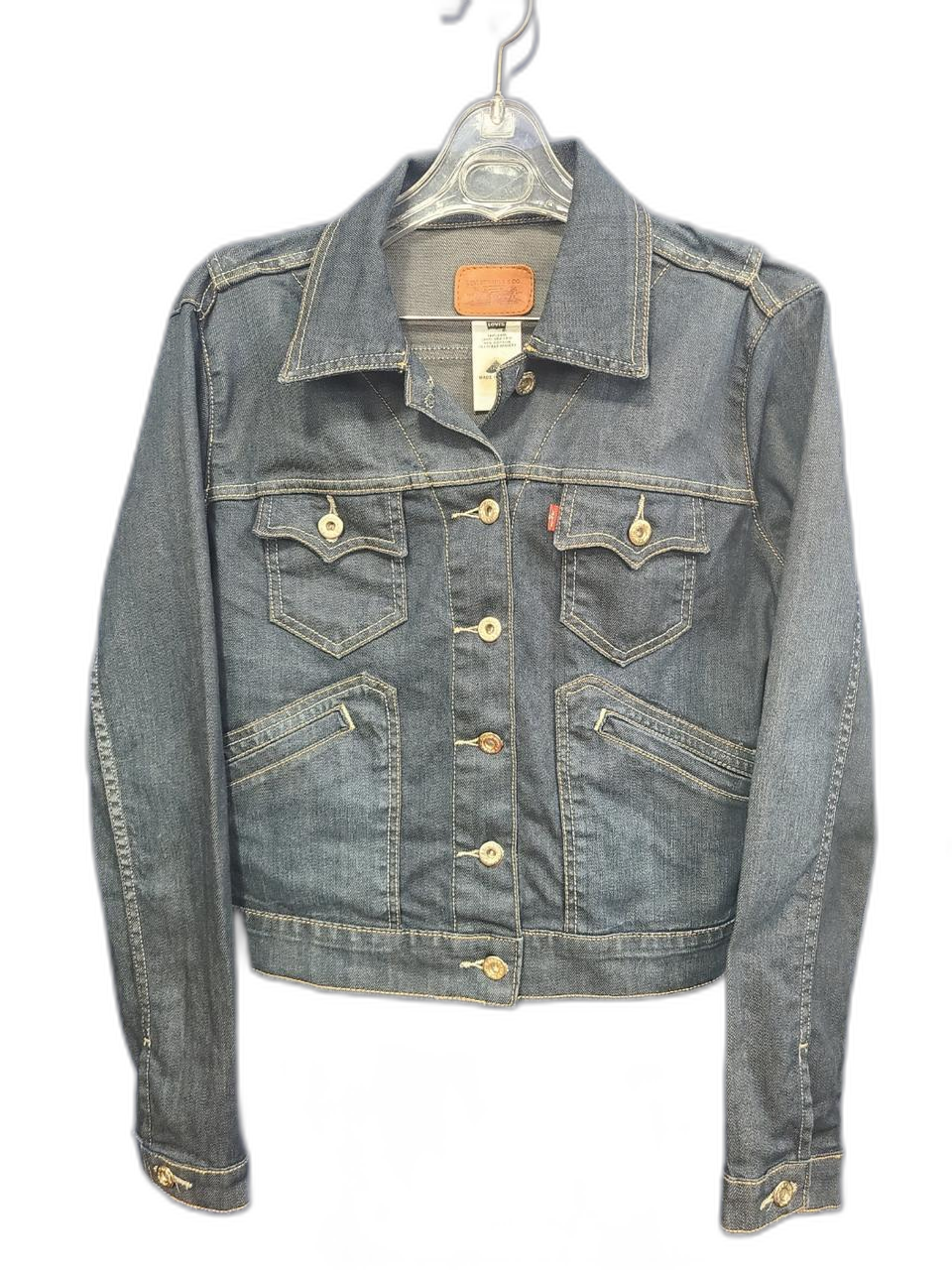 여성 리바이스 청자켓(S)