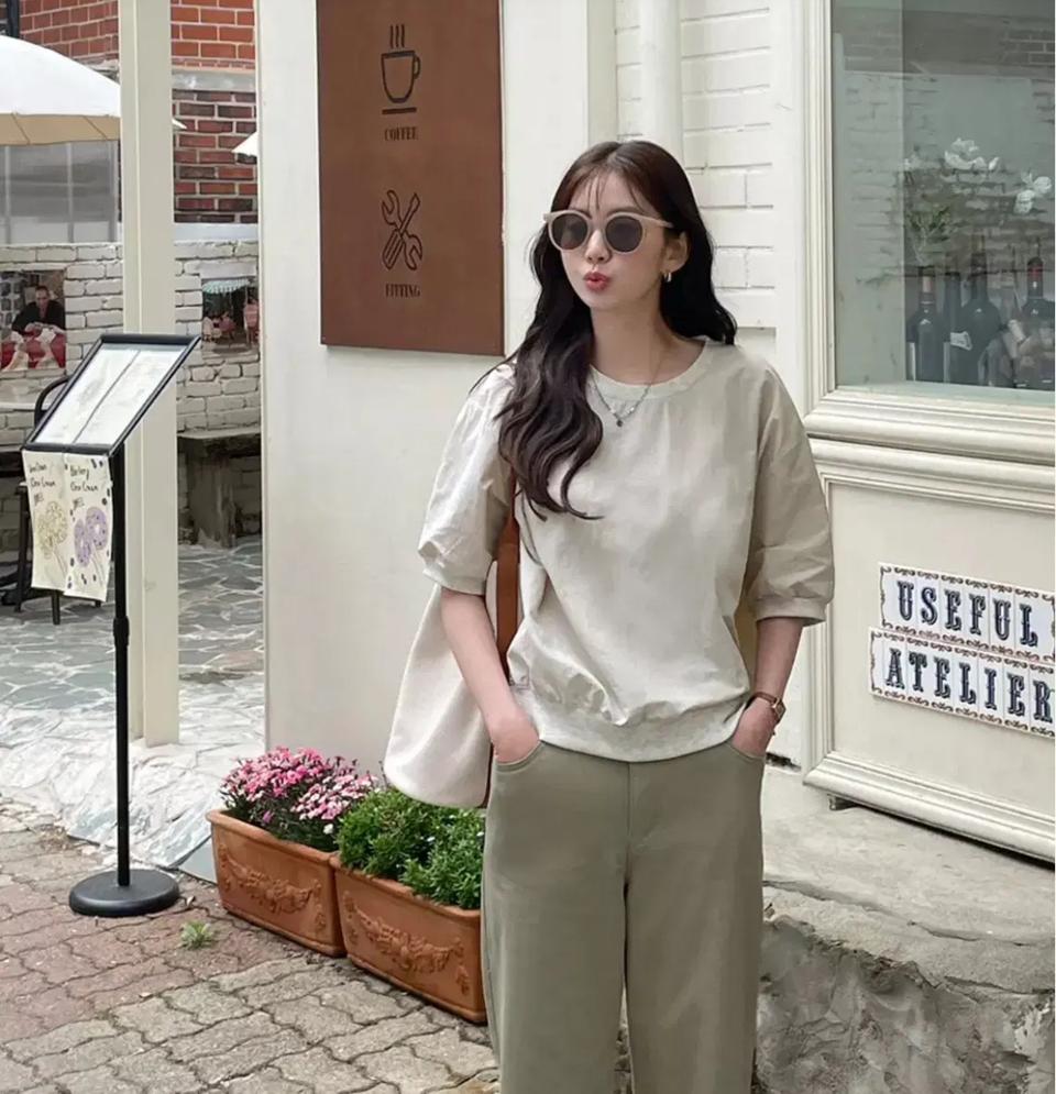 (새상품)나일론 반팔티