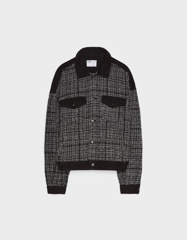 버쉬카 트위드 데님