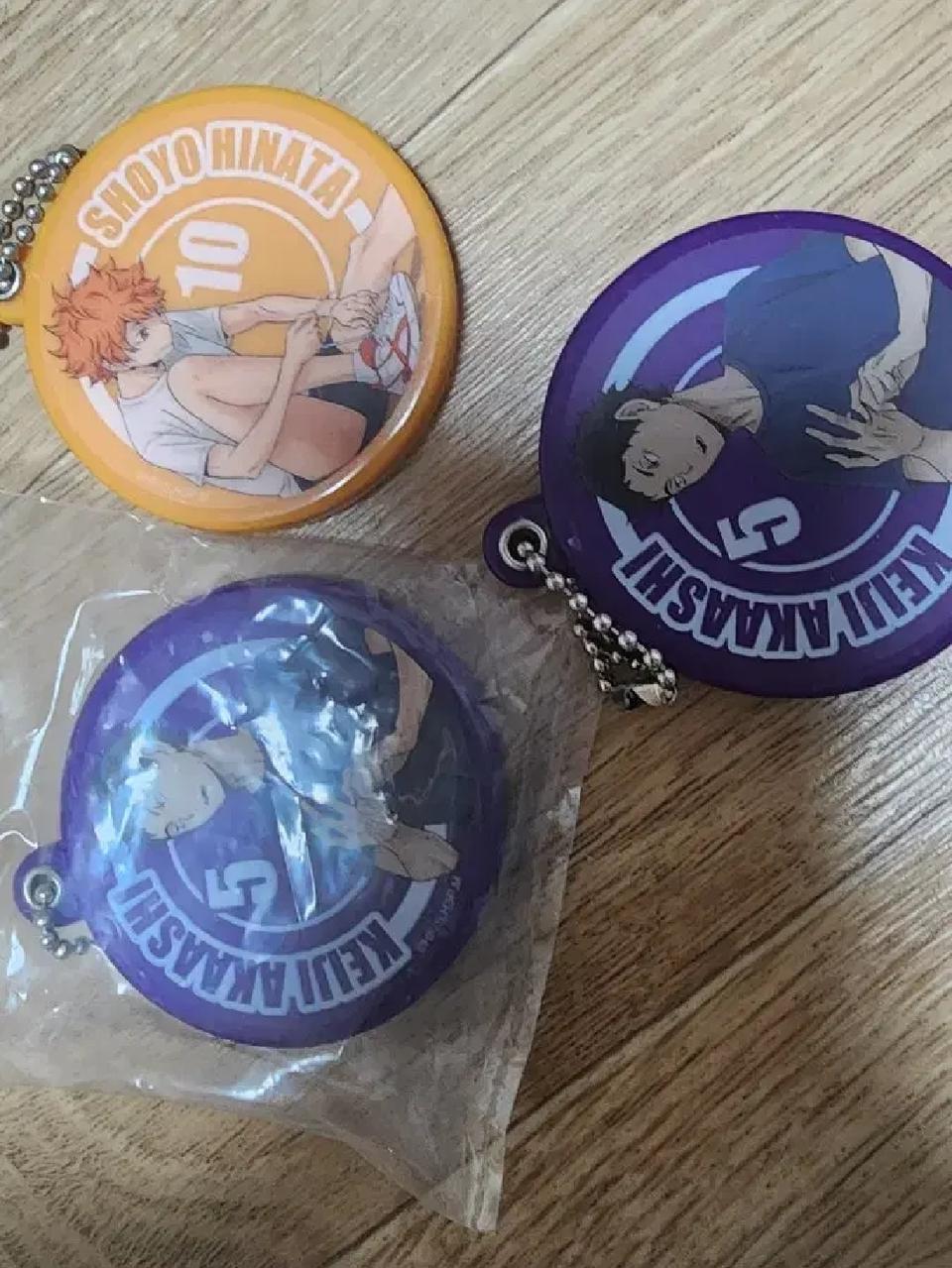 하이큐 거울 가챠 히나타 아카아시