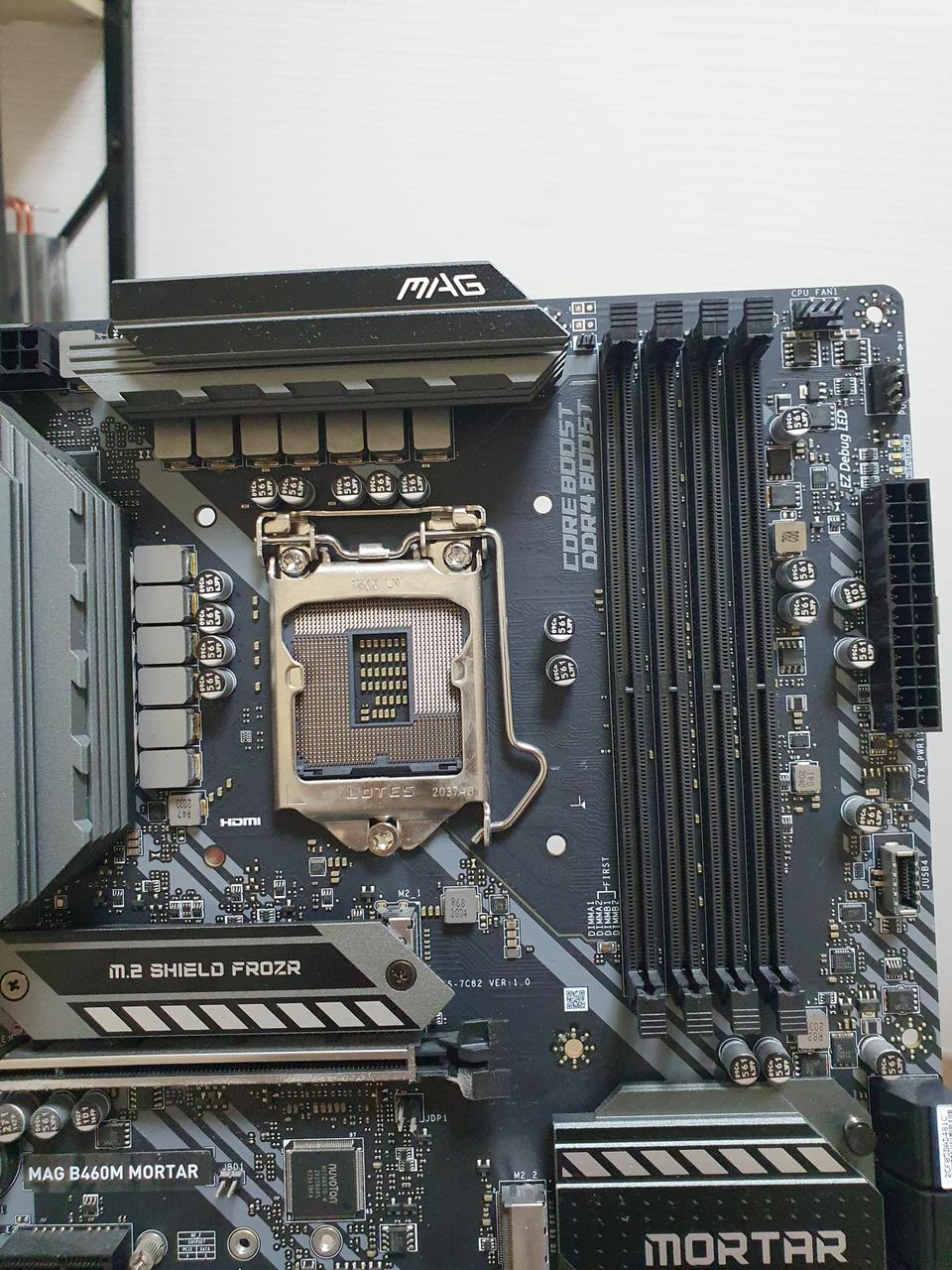 Msi b460m mortar 판매합니다